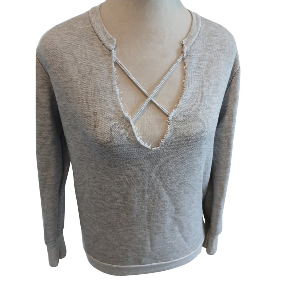 LNA‎ Criss cross sweatshirt size small